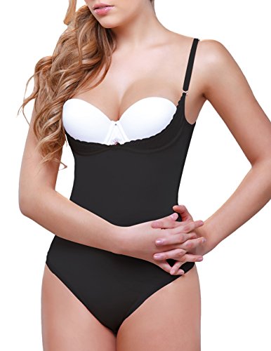 Vedette Women's Carine Underbust Booster Bodysuit - Black/3Xs (28) #TOP10