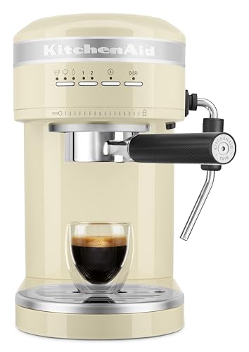 KitchenAid Artisan Semi-Auto Espresso Machine Almond Cream