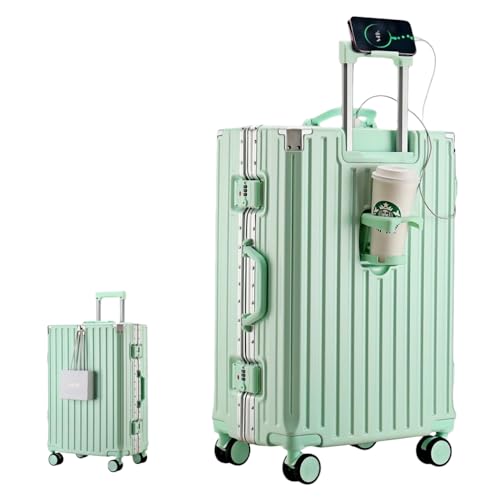 [elesnmb] �X�[�c�P�[�X �A���~�t���[���^�C�v �L�����[�P�[�X �@�������� ���@�\ �o�b�O�����t�b�N USB�|�[ �t�� �L�����[�o�b�O �J�b�v�z���_�[�t�� �X�}�z�z���_�[�t�� �y�ʑ�^ ��e�� �l�C ������� �É� 360�x��] �C�w���s �r�W�l�X