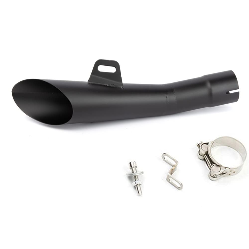 Motocicleta Tubo Escape Para MSX125 para CBR600RR Motocross Dirt Pit Bike silenciador Escape Moto 51mm tubo de Escape de motocicleta Silenciador Escape Moto (Color : 1)