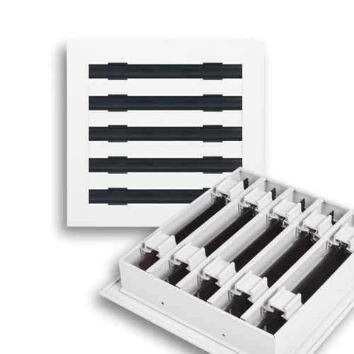 Grille d'aération pour chauffage et climatisation CLEAR STYLE alu