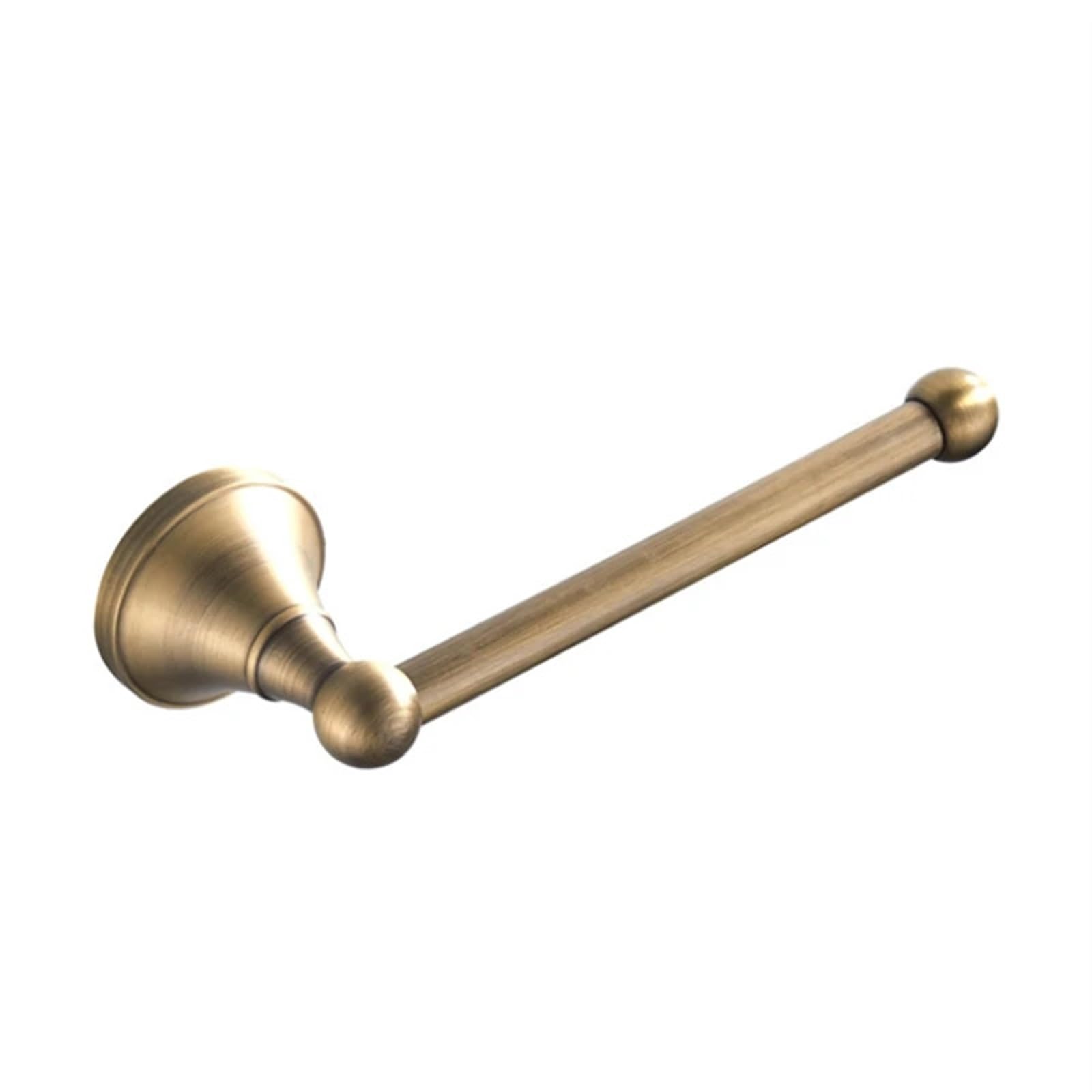 Toilet Roll Holder Wall Mounted Toilet Paper Holder Black/Gold/Antique Roll Bathroom Accessories Wall Mounted(Antique)