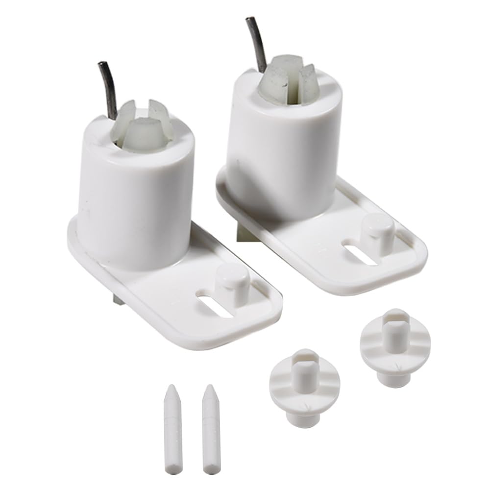 YUCKMZ Compatible With Dometic Fridge Freezer Door Hinges for RM 4 Series, Door Hinges Evaporator Flap Bearing Kit 2412865004 Caravan Accessories