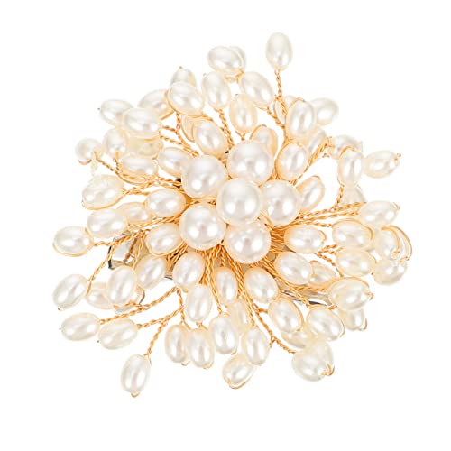 Broche perle polyvalente idéale pour costume de mariage et veste