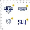 Saint Louis University Spirit Logo Vinyl Large Deluxe Stickers Variety Pack - Laptop, Water Bottle, Scrapbooking, Tablet, Skateboard, Indoor/Outdoor #1
