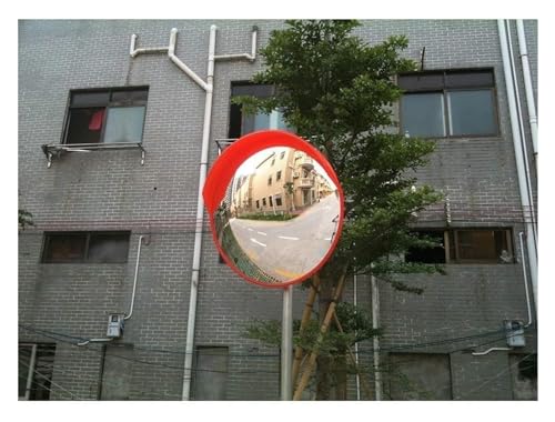 Miroir de circulation routière convexe 100cm de sécurité avec support - 3