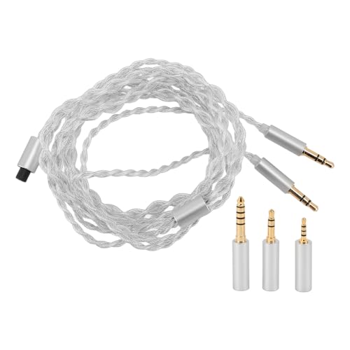 Cable divisor en Y plateado de alta resistencia con conectores múltiples de audio 6