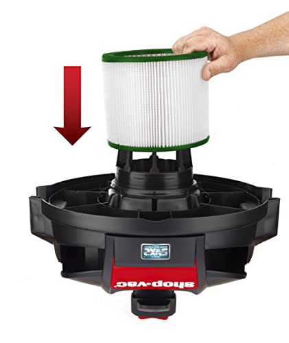 Shop-Vac 9030733 Cleanstream Gore High Efficiency Cartridge Filter, Fits Wet Dry 5 Gal. Shop Vacs, (1-Pack) #TOP2