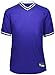 Holloway Sportswear Boys Retro V-Neck Baseball Jersey M Purple/White