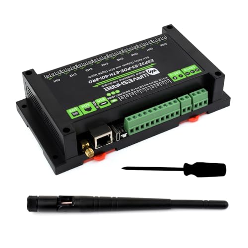 Waveshare Industrial 8`l ESP32-S3 WiFi[W[A≏^RS485C^[tFCXAXtensa 32rbgLX7fARAvZbTA240MHzA}`AC\[VیHAPoEC[Tlbg|[