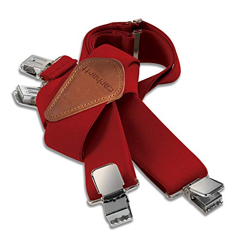 Carhartt Men's Utility Suspender, Red