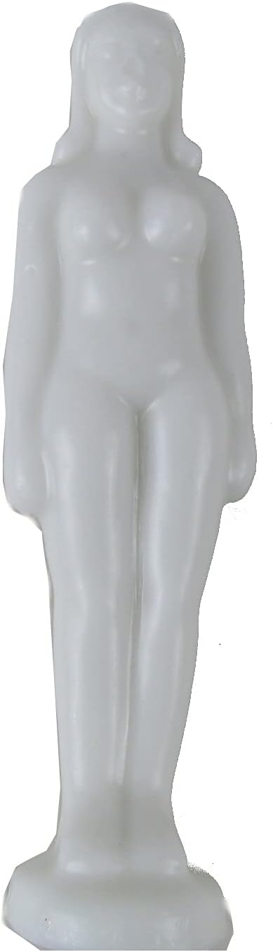 White Female Image Figure Candle (Healing/Peaceful Home)