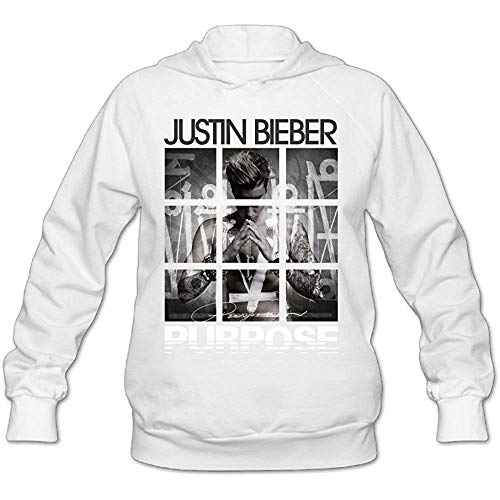 aixin Namii Women's Justin Bieber Purpose Tours Sweater White