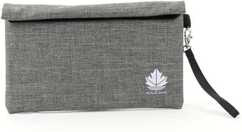 Premium No Smell Container with Mesh Divider，Smell Proof Bag 11" x 6" Smellproof Odorless Stash Storage Pouch & Case - Eliminate Odor, Stink, and Smelly Scent in a Carbon Lined Airtight Storage Sack