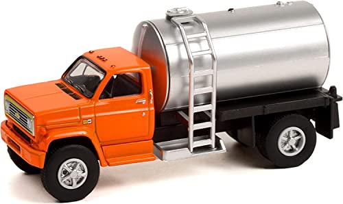 1982 Chevy C-60 Camión Fertilizante Naranja 1/64 miniatura 2
