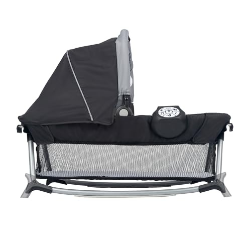 Baby Trend Retreat Nursery Center Playard, Bassinet & Storage, Quarry - image 8