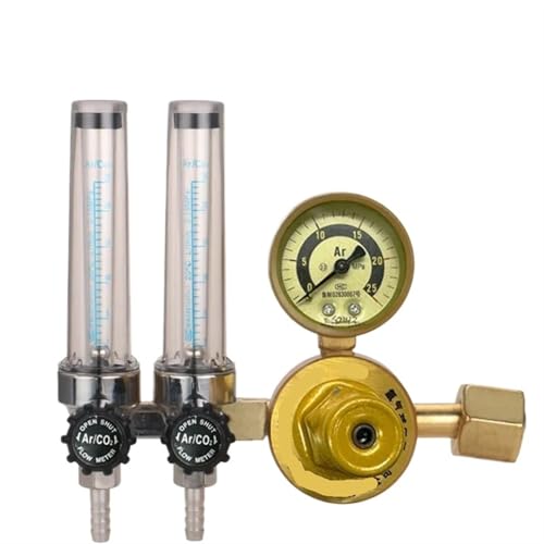 Argon Pressure Reducer Pressure Regulating and Decompressing Single and Double Pipe Meter Valve 25MPa(Double Tube)