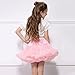 AIMAOMI Toddlers Kids Girls Layered Star Sequins Tutu Skirt Princess Ballet Dance Dress Colorful Ruffle Tulle Fashion Clothes (PK1, 18-24 Months)