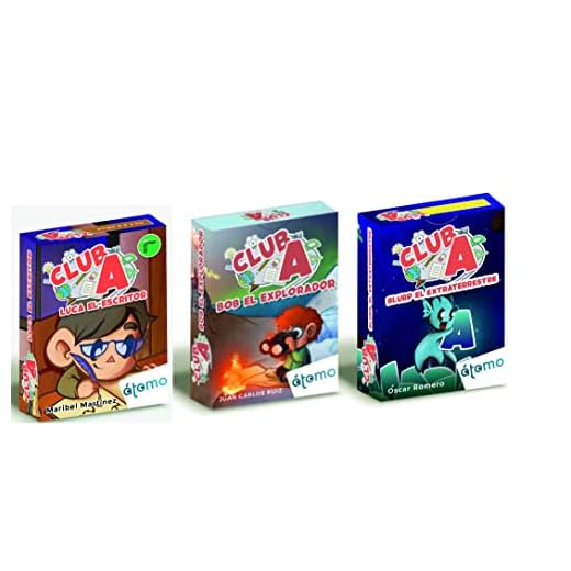Atomo Games Pack 3 Juegos educativos Club A. Competencia lingüística