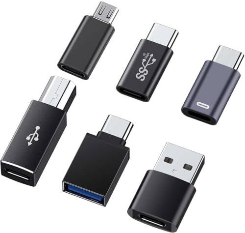 USB変換コネクタ Bタイププラグ USB Bタイプ用変換アダプタ USB Cタイプ から USB Bタイプへ USB-C Type C & USB 3.0 変換アダプタ for i.phone 15/16 OTG対応 USB CメスからUSBオス変換アダ