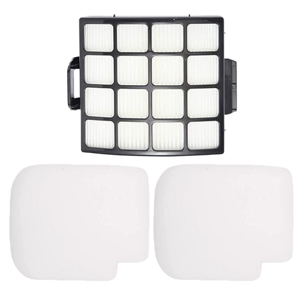 Filter Kit for Shark Stratos DuoClean AZ3002 AZ3000 Upright Vacuum Cleaner Replacement, 1 HEPA Filters, 2 Sets Foam & Felt
