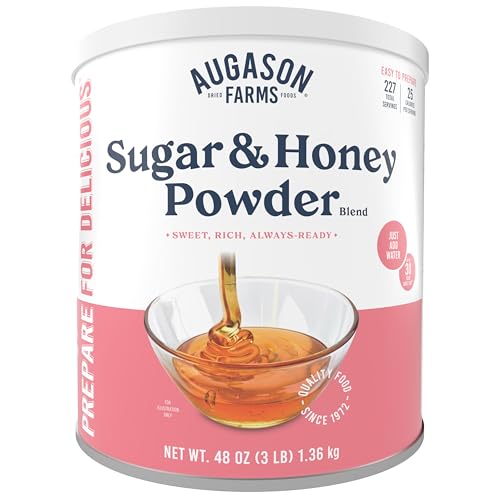 Sugar and Honey Powder Mix Emergency Food Supply
