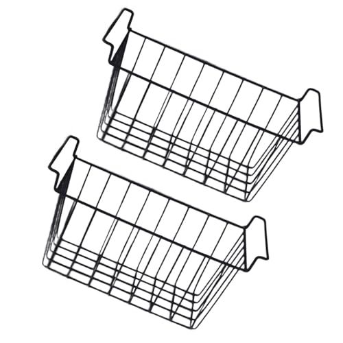 Panier de congélation anti-gaspillage en métal noir pour retrouver vos aliments congelés