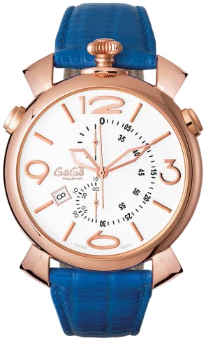 [KK~m]GAGA MILANO rv Y fB[X MANUALE THIN CHRONO 46mm }jA[46mm Nm 5098.01BL