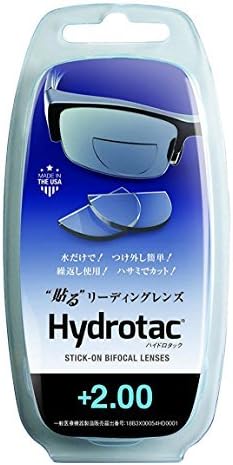 (Hydro Tac) pasting Reading lens +2.00
