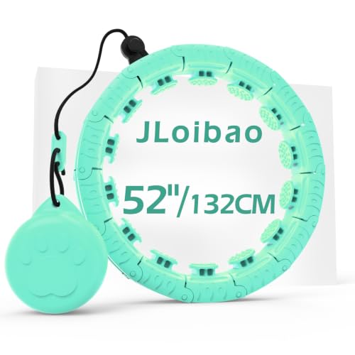 JLoibao Weighted Hula Circle for Adults With Sweat Weight Ball