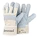 Produktbild Leder Handschuhe Arbeitshandschuhe Profi Rindspalt Handschuhe mit Canvas Stulpe EN388 Robuster Handschuh Gr. 10,5 Menge wählbar (1)