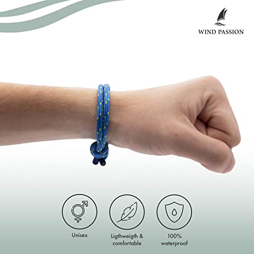 Wind Passion - Rope Bracelet For Men - Bracelet For Women - Adjustable String Bracelet For Men - Sailors Knot Ripcord Bracelet - Nautical Mens Wrist Bracelet - Sturdy & Waterproof Paracord Bracelet #TOP4