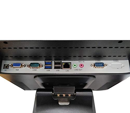 Assur Pos System, Pos Cashier Register, Cash Register Machine With Touch Screen 15” & Custom Screen 9.7”, Cpu J6412, 4Gb Ram, 64G Ssd, Windows Pro. 10, Wifi Module For Retail, Restaurant, Store, Club #TOP5