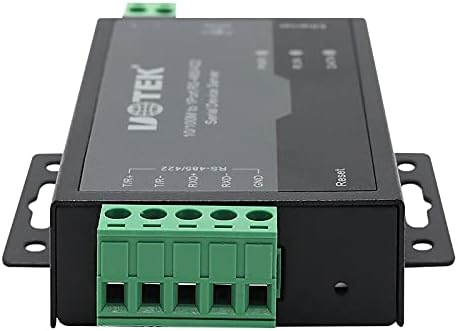 Industrial Serial Server RS485 to Ethernet TCP/IP to Serial IOT Communication Network Data Transmission Device Communication UT-6311(1 Port) RS-485/422 (UT-6311M)