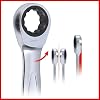 ks tools 503.42055 gearplus combination ratcheting spanner 55mm