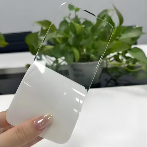 Image of DPJ Borderless Tempered Glass compatible with iPhone 17 & iPhone 16 Pro Screen Protector, 9H Hardness, 2.5D Curved Edge, Oleophobic Coating [TRANSPARENT] [Pack of 1]