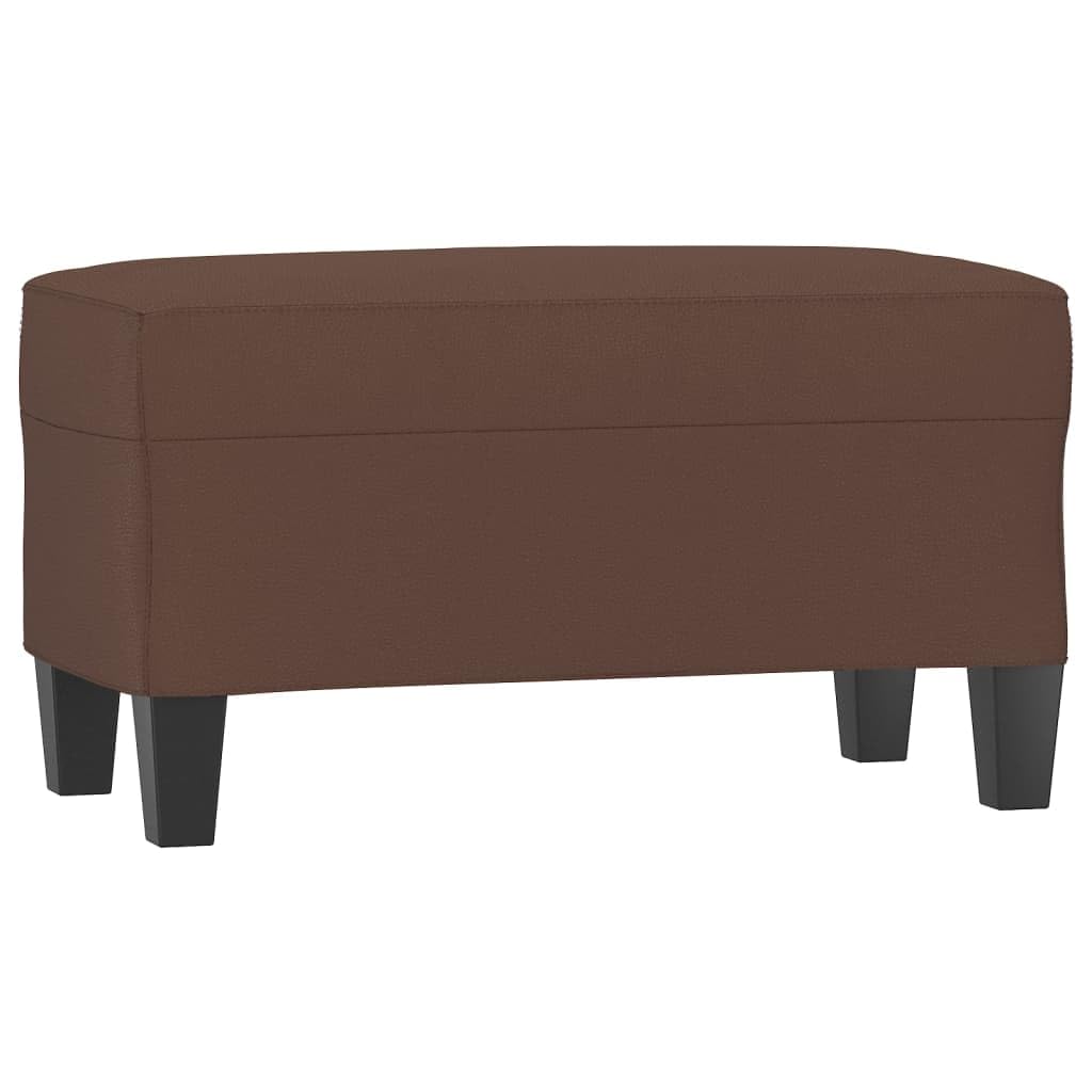 Tomostar Banc Bout de Lit, Banc Banquette Marron 70x35x41 cm Similicuir