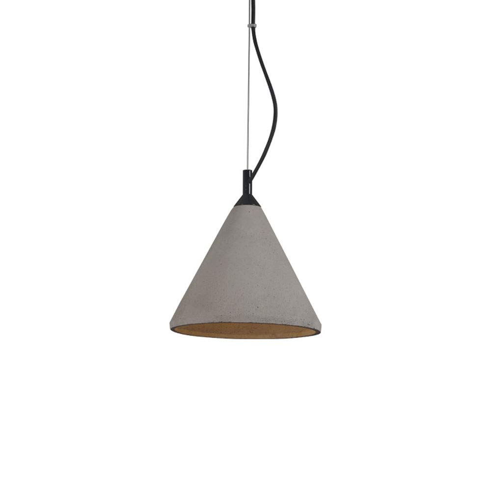 Lustre en ciment et fer forgé moderne pour salon et café