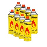 Softsail 8X Gaskartusche 227g | Butan Gas mit Ventil | geeignet für Lötlampe, Campingkocher, Gasheizung, Gaskocher, Unkrautbrenner | Campinggas Butangas MSF-1a