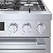 Bosch 800 Series 30 in. 3.7 cu. ft. Industrial Style Gas Range with 5-Burners in Stainless Steel HGS8055UC