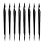 Black Type A 8 Pcs