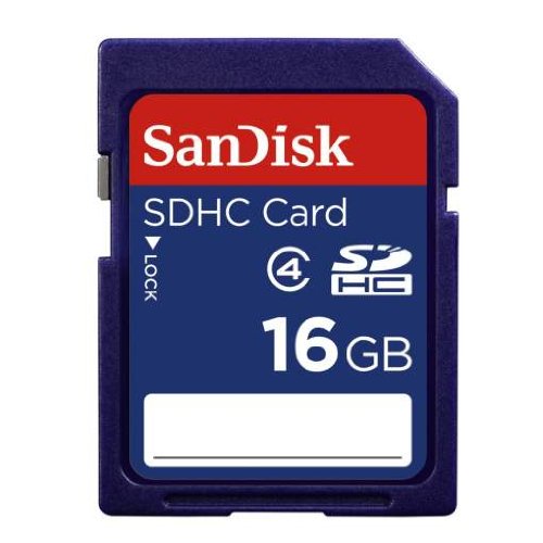 Preisvergleich Produktbild SanDisk SDHC 16 GB Speicherkarte (Amazon Frustfreie Verpackung)