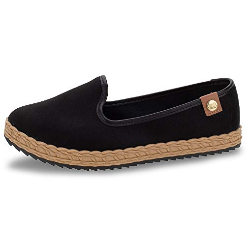 Alpargata Feminina Moleca Preto