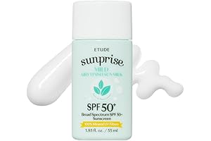 Sunprise Mild Airy Finish Sun Milk SPF50+ | PA++++, 100% Mineral Korean Sunscreen