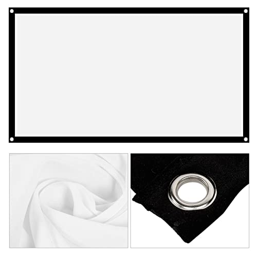 Pantalla de proyector plegable blanca 72 in 16:9 miniatura 6