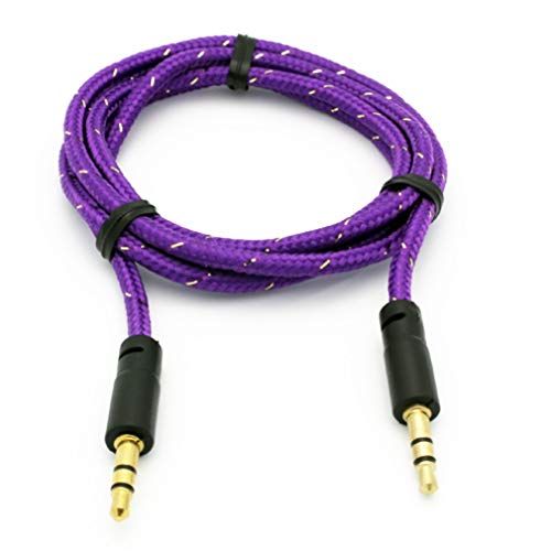 Cable auxiliar de audio con conector 3.5mm miniatura 2