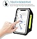 HAISSKY Sportarmband Mit Kopfhörer Tasche Sportarmband Handytasche Sport für iPhone 16 Pro Max/15 Pro/14/13 Pro/12 Plus, Huawei P70 Pro/P60 Pro/Mate 60 Xiaomi, Galaxy Handyhülle Running Armband