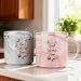 Funny Mugs For Cat Lovers Couples-Best Mom/Dad Ever Coffee Mug Set,Funny Gift Ideas For Men and Women New Cat Parent Gifts
