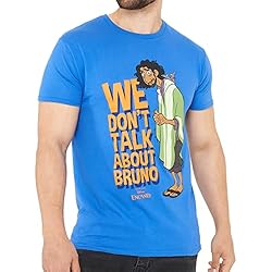 Disney Camiseta para Hombre Encanto Azul XX-Large