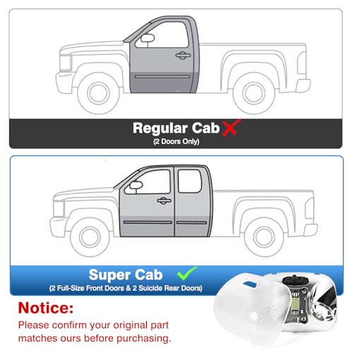 Lámpara LED interior para techo Ford Ranger 1993-2004 miniatura 3